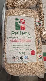 Pellet RZ ENplus A1 Austriaco sacco 15kg bancale