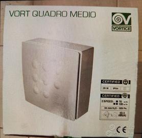 ASPIRATORE VORTICE VORT QUADRO MEDIO 11946