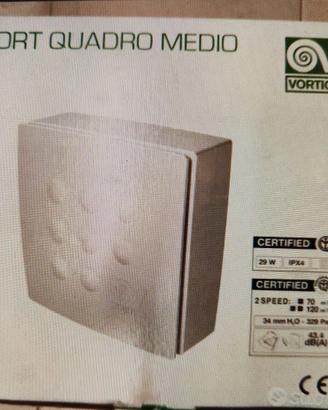 ASPIRATORE VORTICE VORT QUADRO MEDIO 11946