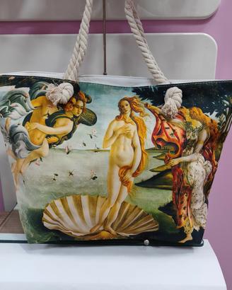 Borsa La nascita di Venere di Botticelli nuova