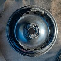 4 cerchi in ferro da 15 per fiat grande punt- 0pel