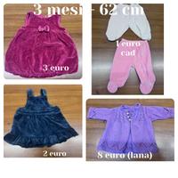Abbigliamento bimba 3-6 mesi - mis 62