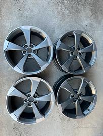 Cerchi in lega originali 19” AUDI  A4 S4 rotore