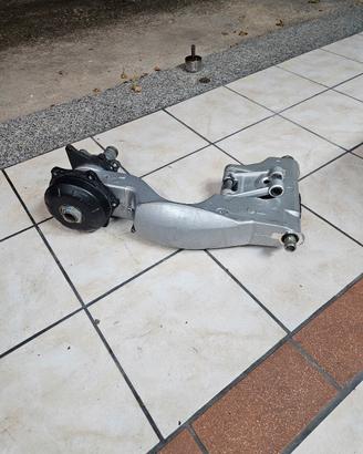 forcellone e ruota posteriore triumph speed tripe 