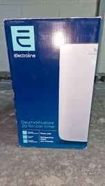 Electroline Deumidificator 20L/24h timer 24h NUOVO