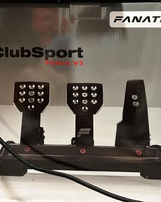FANATEC CLUBSPORT PEDALS V3 + MODIFICA 2 PEDALI