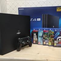 PS4 Pro 1TB Mod. Silenzioso (CUH-7216B) + 5 giochi