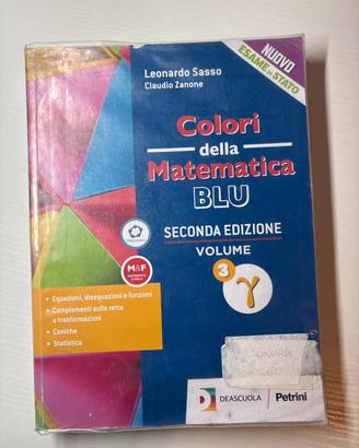 Colori della matematica 3y edizione blu