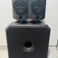 Sistema Audio Completo B&W Solid (2satelliti+sub)