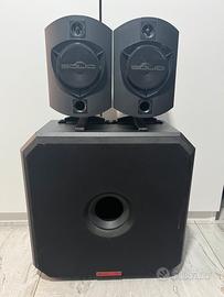 Sistema Audio Completo B&W Solid (2satelliti+sub)
