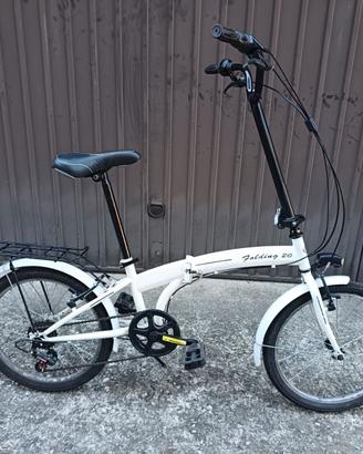 Bici Folding 20" pieghevole con marce