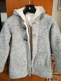 giacca lana grigia ragazza 13-14 anni Zara