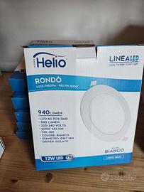 Faretto incasso slim 12w 6000k - tondo