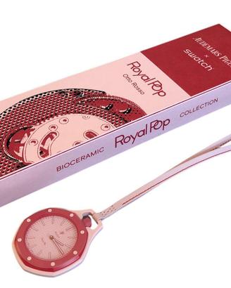 Orologio Swatch x AP Royal Pop Otto Rosso