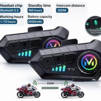 Interfono Bluetooth Casco Moto Y10