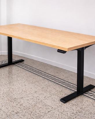 scrivania in legno massello