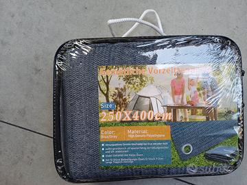 tappeto esterno tenda nuovo 2.5 x 4