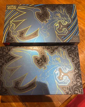 Pokemon collezione ultra premium mega Charizard ex