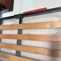 rete matrimoniale ortopedica con doghe 160x190