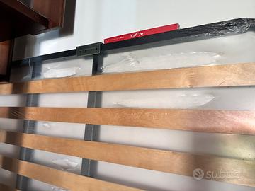 rete matrimoniale ortopedica con doghe 160x190