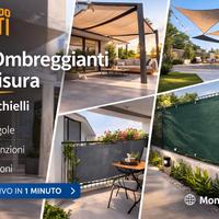 Teli Ombreggianti su Misura vari colori MondoReti