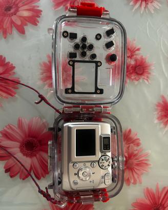 Fotocamera Nikon Coolpix 4100 + custodia subacquea