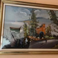 quadro paesaggio Marino P. M. 