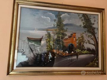 quadro paesaggio Marino P. M. 