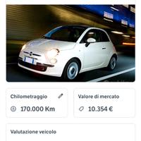 Fiat 500 Lounge 1,2 Cambio automatico