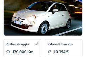 Fiat 500 Lounge 1,2 Cambio automatico