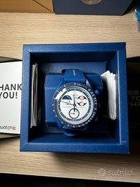 Swatch Omega Mission to Earthphase Moonshine Gold