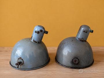 Coppia lampade industriali