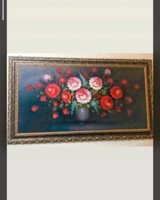 quadro natura morta floreale 
