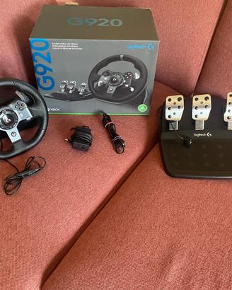 VOLANTE E PEDALIERA LOGITECH G920