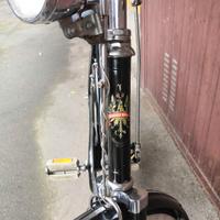 BICICLETTA EDOARDO BIANCHI CON FRENI A BACCHETTA 