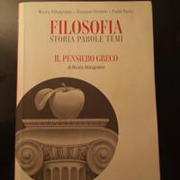 FILOSOFIA Storie parole e temi - Il Pensiero Greco
