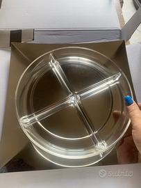 Sambonet  Antipastiera Con Cristall Hors D'Oeuvre