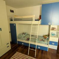 camera per due ragazzi con letto a castello