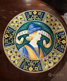 Piatto Antico ceramica Deruta