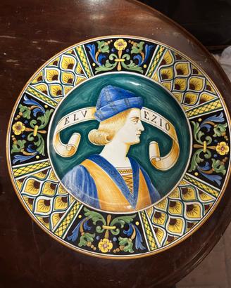 Piatto Antico ceramica Deruta