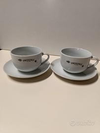 Vaschetta + tazze thè Twinings 