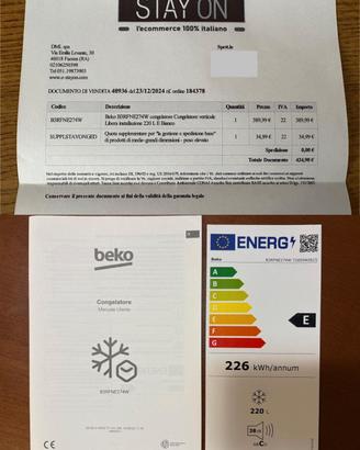 congelatore Beko 