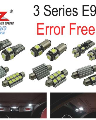 KIT 19 LAMPADE LED INTERNE BMW SERIE 3 E93 320I 32