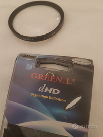 Lente Macro Green.L Close-up +8 58mm