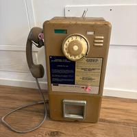 Cabina telefonica vintage