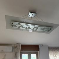 Lampadario in vetro