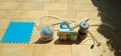 pompa più accessori per piscina
