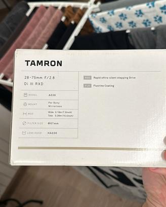 Obbiettivo Tamron 28 - 75mm F/2.8 Di III RXD
