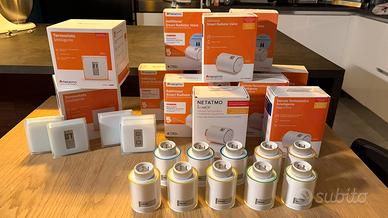 2 Termostati + 10 Valvole smart Netatmo - LEGGI