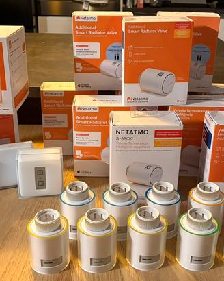 2 Termostati + 10 Valvole smart Netatmo - LEGGI